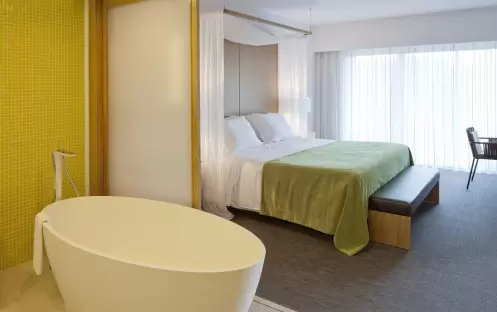 Bathroom and Bedroom