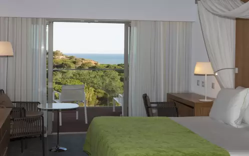 Bedroom with view