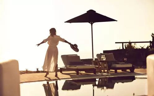 Selini Pool Villa with Sunset & Sea View