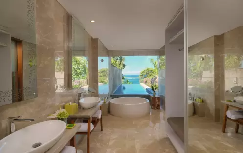Heavenly Ocean View Pool Suite - Bathroom Heavenly Ocean View Pool Suite - Bathroom