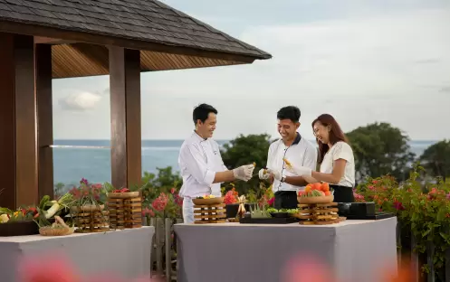 Maya Sanur Resort & Spa - Cooking-class-couple Maya Sanur Resort & Spa - Cooking-class-couple