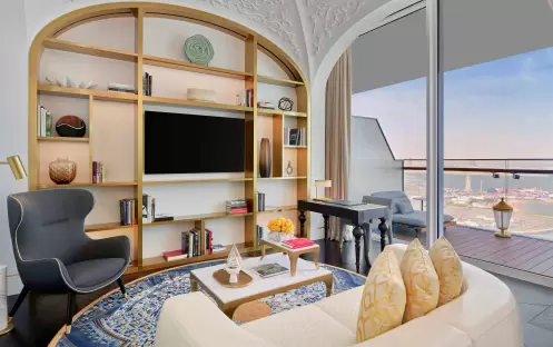 Gulf Suite With 1 Double Bed Living