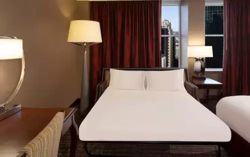 2 Standard Doubles With Sofa Bed