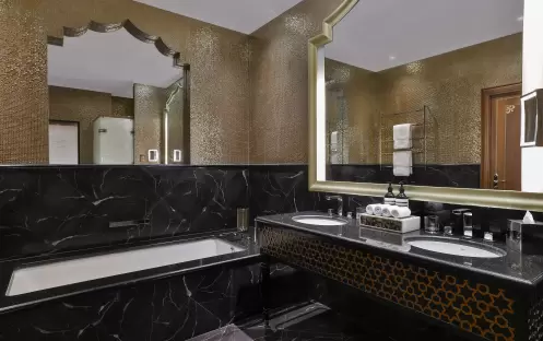 Two Queen Beds Deluxe Room Bathroom Two Queen Beds Deluxe Room Bathroom