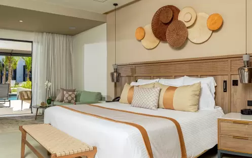 Junior Suite Swim Out, Bed Junior Suite Swim Out, Bed