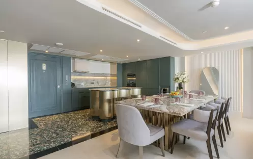 The Penthouse Two Bedroom Suite, Dining Table