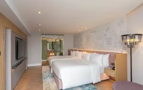 The Penthouse Two Bedroom Suite, Beds