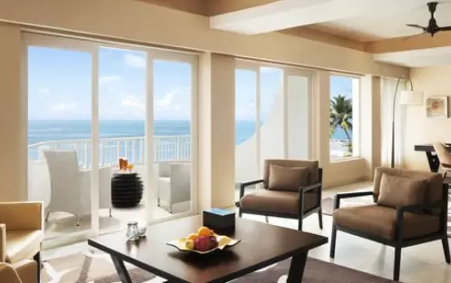 Presidential Suite Sea View, Living