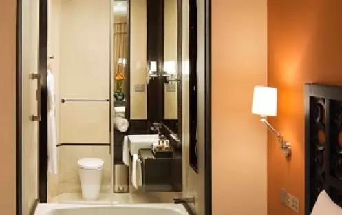 Deluxe Garden Terrace Room, Bathroom