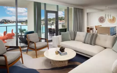 Conrad 1 Bedroom Suite Lagoon View, Sofa Conrad 1 Bedroom Suite Lagoon View, Sofa